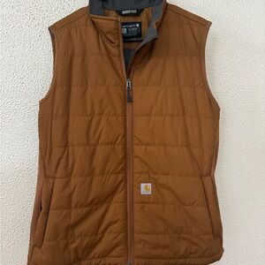 Carhartt Unisex Tan Quilted Vest